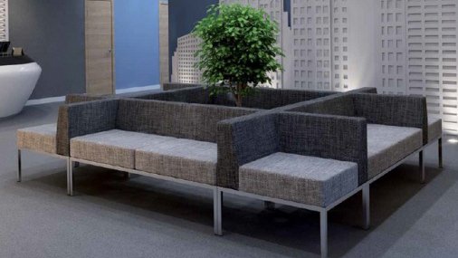 Модульный диван для офиса toform M3 open view - вид 1