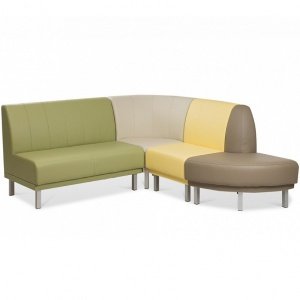 Для комфорта Клиентов и персонала – модульный диван