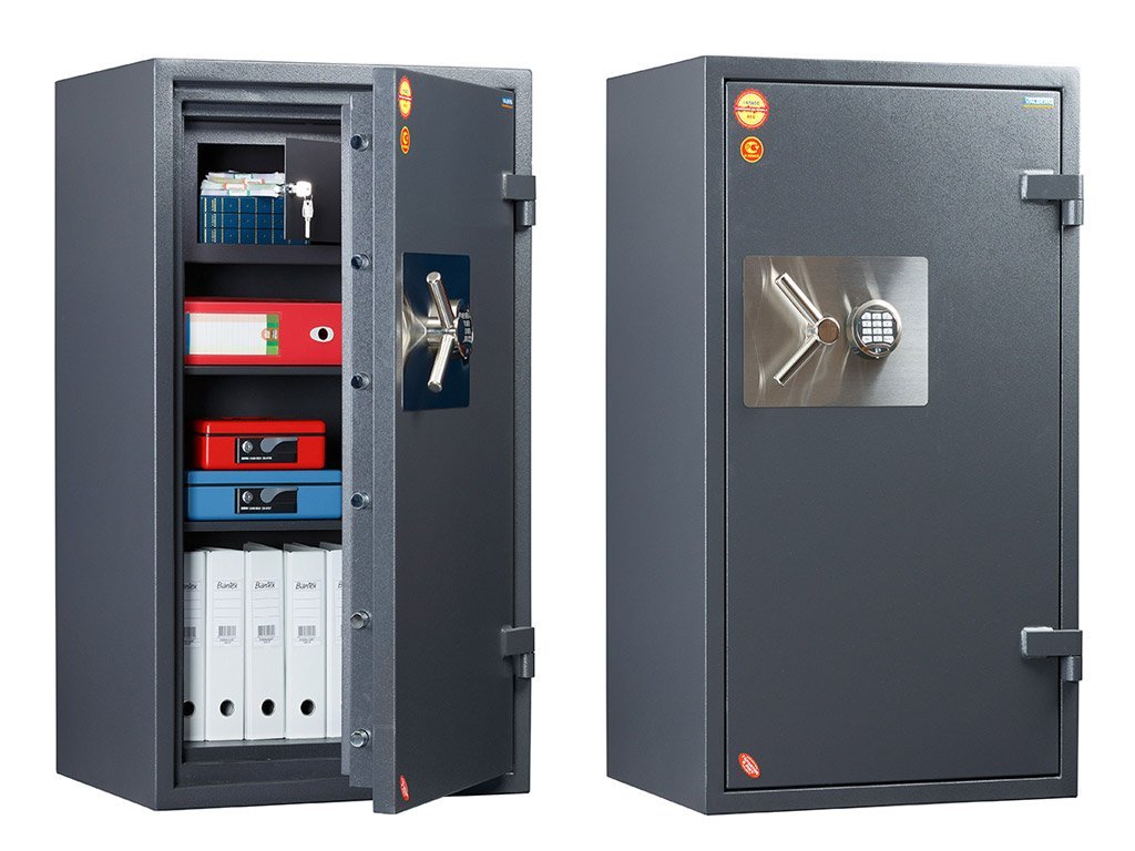 Огневзломостойкий офисный сейф II класса VALBERG ГАРАНТ ЕВРО 120T EL